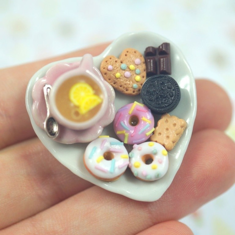 MINI PORCELANOWY TALERZYK SERCE MINI PORCELANOWY TALERZYK SERCE