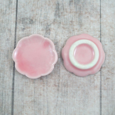MINI TALERZYK KWIATEK RÓŻOWY 30 mm MINI TALERZYK KWIATEK RÓŻOWY 30 mm