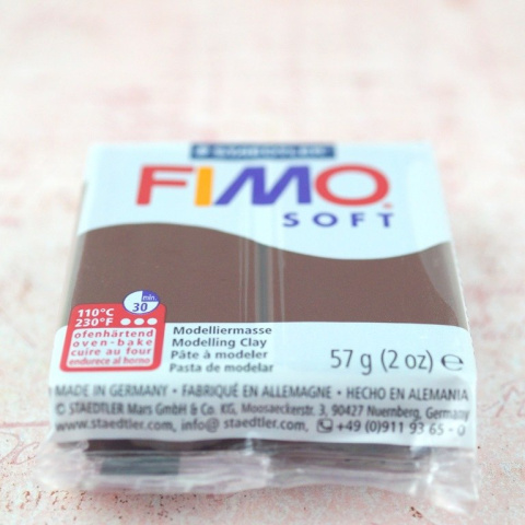 FIMO SOFT CZEKOLADOWY-75 FIMO SOFT CZEKOLADOWY-75