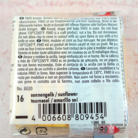 FIMO SOFT ŻÓŁTY SŁONECZNY-16 FIMO SOFT ŻÓŁTY SŁONECZNY-16