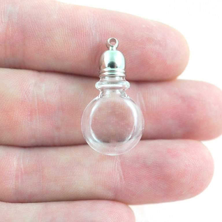 MINI FIOLKA OKRĄGŁA PŁASKA Z KOŁNIERZYKIEM MINI FIOLKA OKRĄGŁA PŁASKA Z KOŁNIERZYKIEM