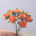 MINI BUKIET POMARAŃCZOWYCH RÓŻ 5szt MINI BUKIET POMARAŃCZOWYCH RÓŻ 5szt