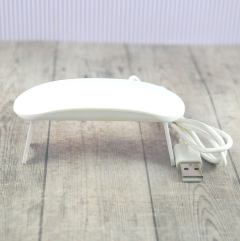 LAMPA MINI UV DO UTWARDZANIA ŻYWICY BIAŁA LAMPA MINI UV DO UTWARDZANIA ŻYWICY BIAŁA