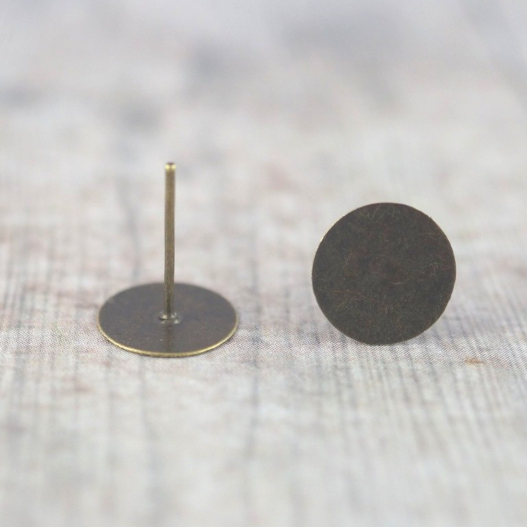 SZTYFTY PŁASKIE STARE ZŁOTO 10 mm 10szt. SZTYFTY PŁASKIE STARE ZŁOTO 10 mm 10szt.