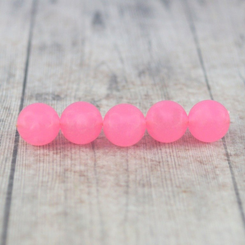 KORALIKI FLUORESCENCYJNE RÓŻOWE 10 mm 5 szt. KORALIKI FLUORESCENCYJNE RÓŻOWE 10 mm 5 szt.