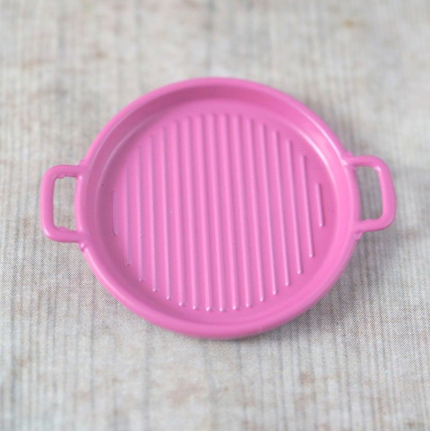 MINI PATELNIA GRILLOWA METALOWA CIEMNORÓŻOWA MINI PATELNIA GRILLOWA METALOWA CIEMNORÓŻOWA