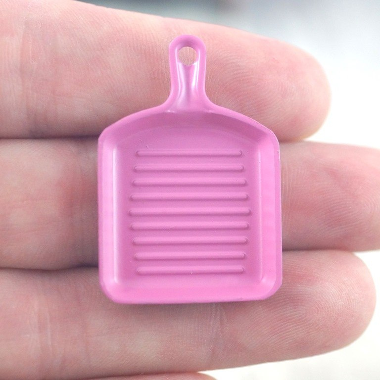 MINI PATELNIA GRILLOWA METALOWA CIEMNORÓŻOWA MINI PATELNIA GRILLOWA METALOWA CIEMNORÓŻOWA