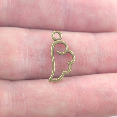 ZAWIESZKA SKRZYDŁO STARE ZŁOTO