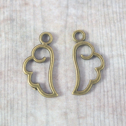 ZAWIESZKA SKRZYDŁO STARE ZŁOTO