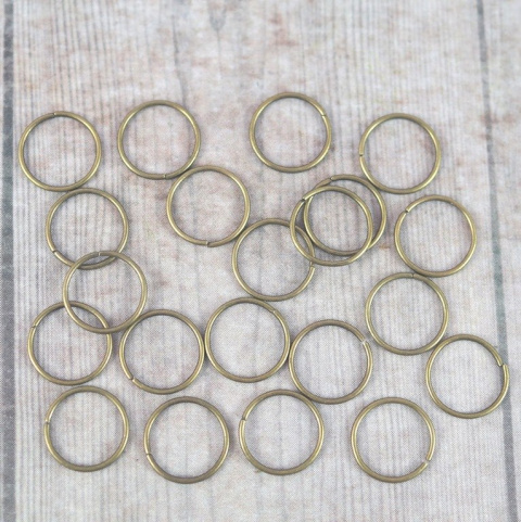 KÓŁKO MONTAŻOWE STARE ZŁOTO 8 mm 20szt KÓŁKO MONTAŻOWE STARE ZŁOTO 8 mm 20szt