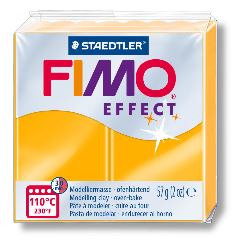 FIMO EFFECT POMARAŃCZOWY NEON -401