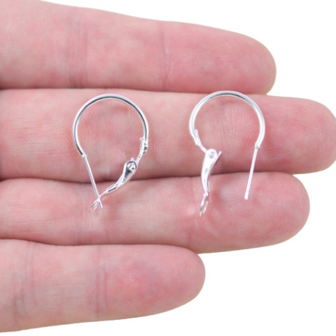 BIGLE ANGIELSKIE SREBRNE 2 szt.