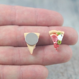 MAGNES NEODYMOWY DO OZDOBY NA LODÓWKĘ 10x1 mm 8 szt.