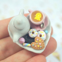 MINI PORCELANOWY TALERZYK SERCE MINI PORCELANOWY TALERZYK SERCE
