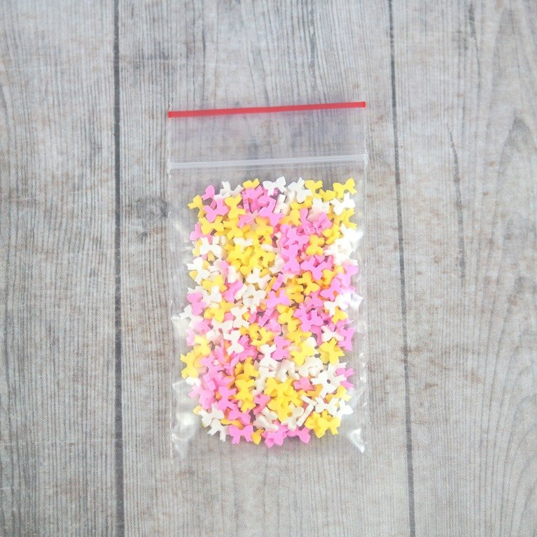CUKIERKOWA POSYPKA KOLOROWE KOKARDKI 3g CUKIERKOWA POSYPKA KOLOROWE KOKARDKI 3g